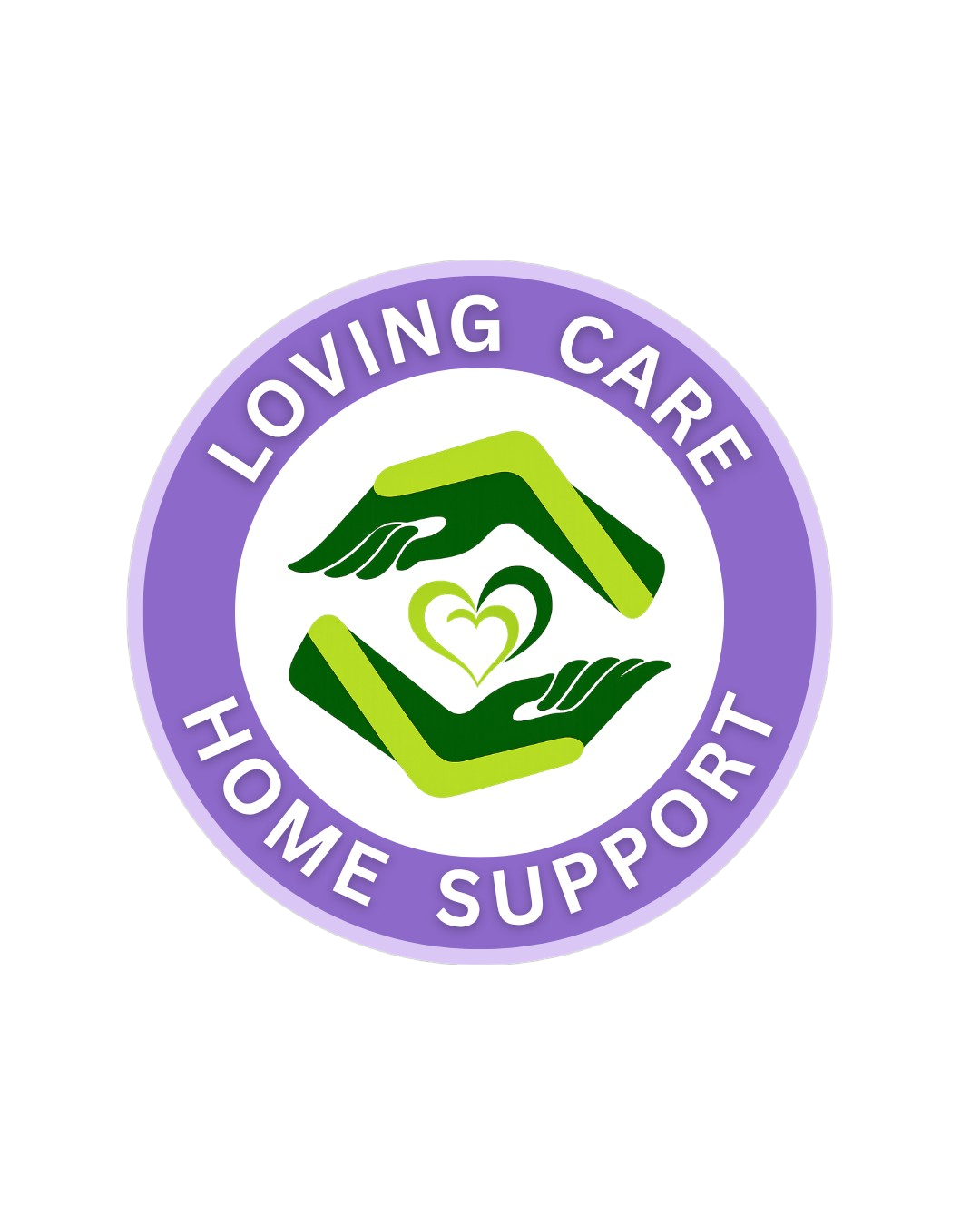 Loving Care Home Support Logo